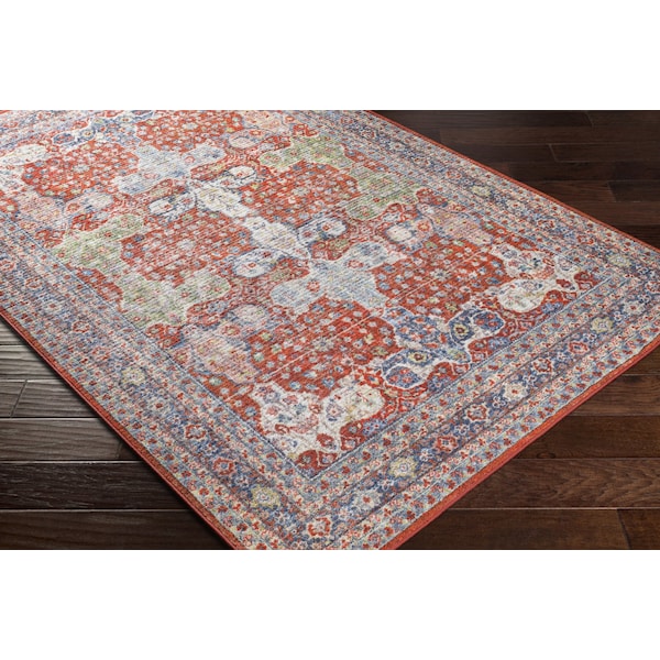 Leicester LEC-2301 Machine Washable Area Rug